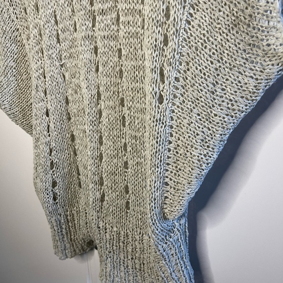 Vivienne Tam Open Knit Short Sleeve Sweater - Picture 8 of 8